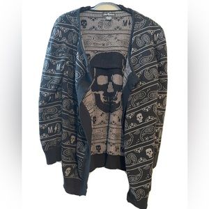 Metal Mulisha Brand Skull Women’s XS Cardigan (Pre-Owned/Used)